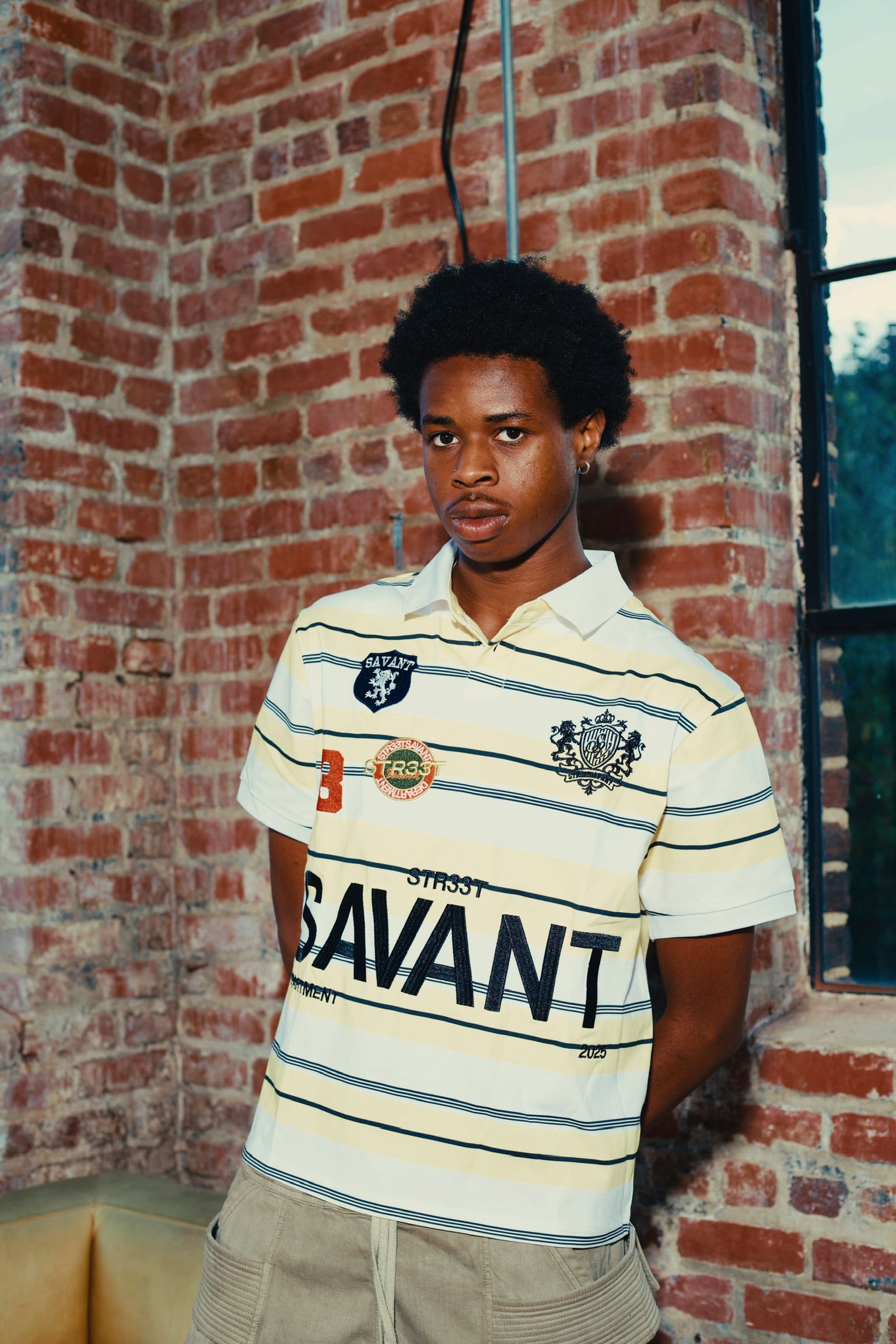 STR33TSAVANT YELLOW POLO